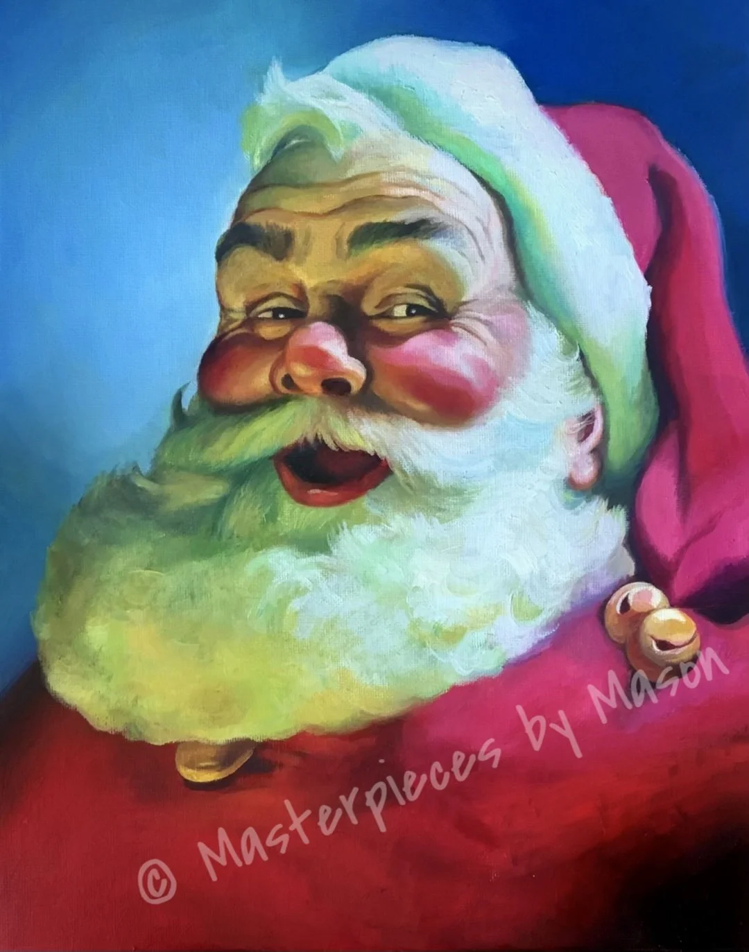 Santa Claus Print – Wall Decor