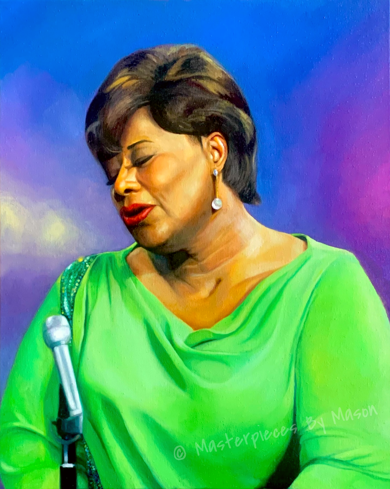Ella Fitzgerald Art Print – Wall Decor