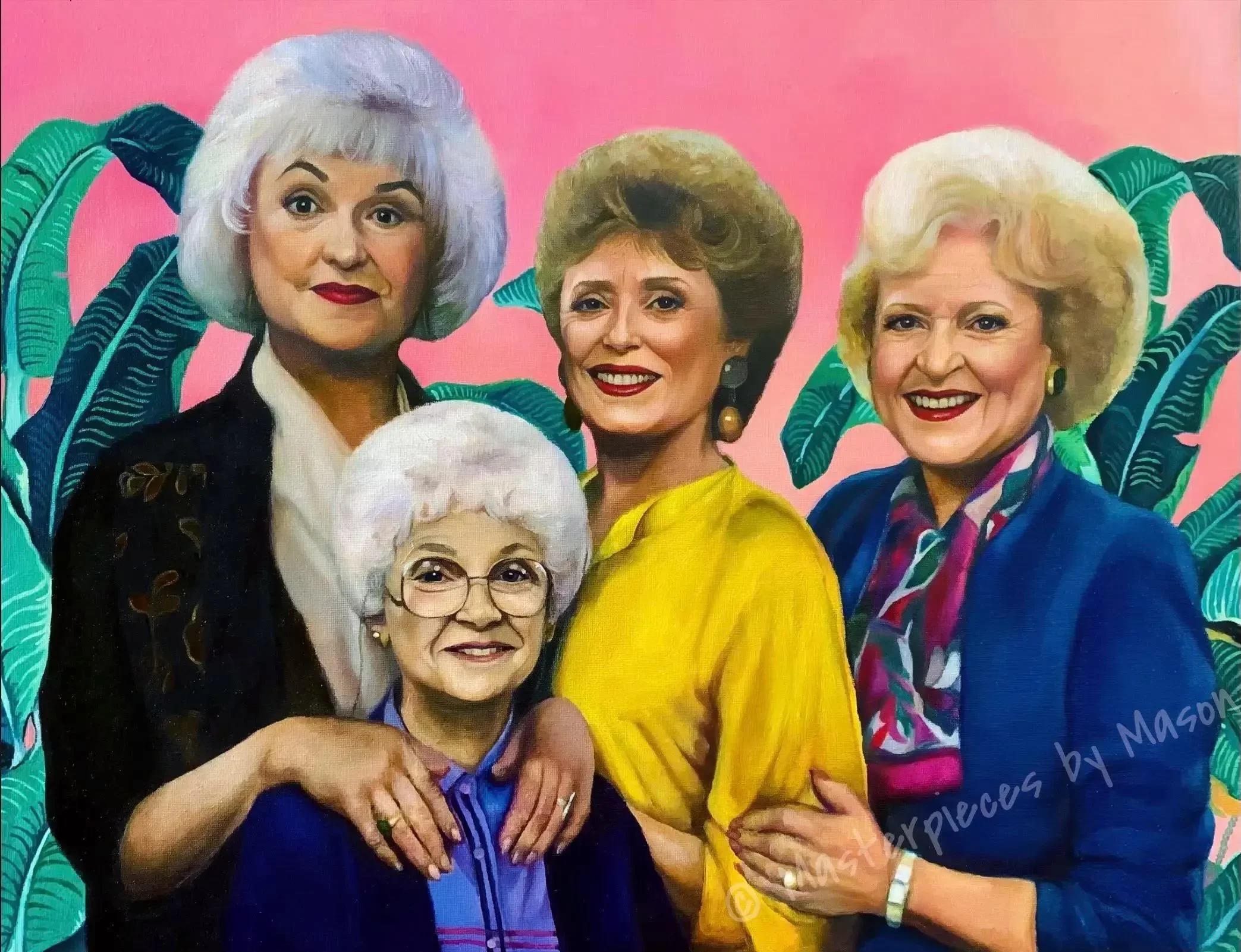 The Golden Girls TV Show Art Print –  Wall Decor
