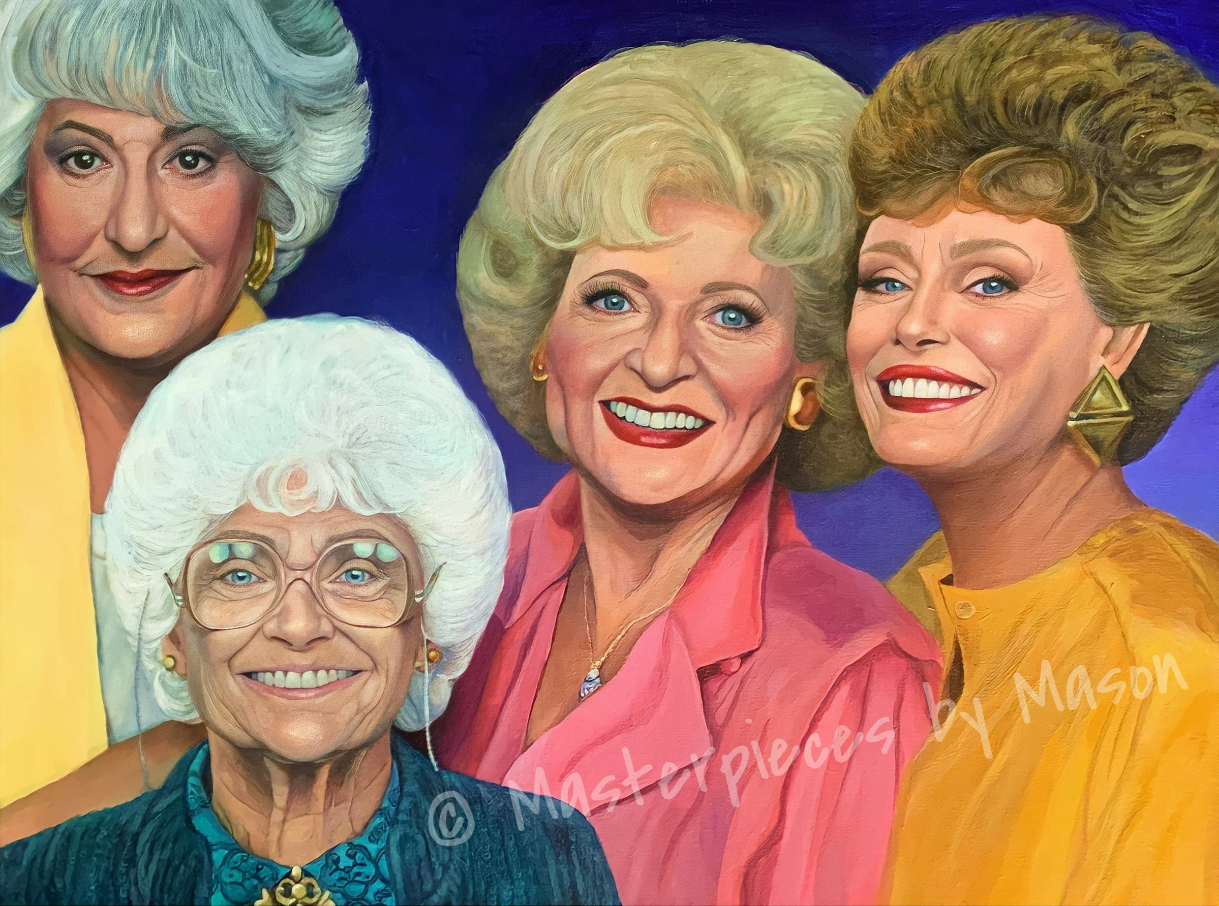 The Golden Girls' TV Show Art Print