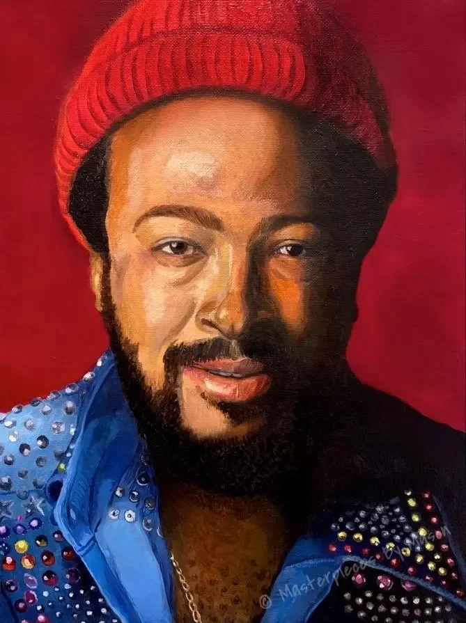 Marvin Gaye Art Print – Wall Decor
