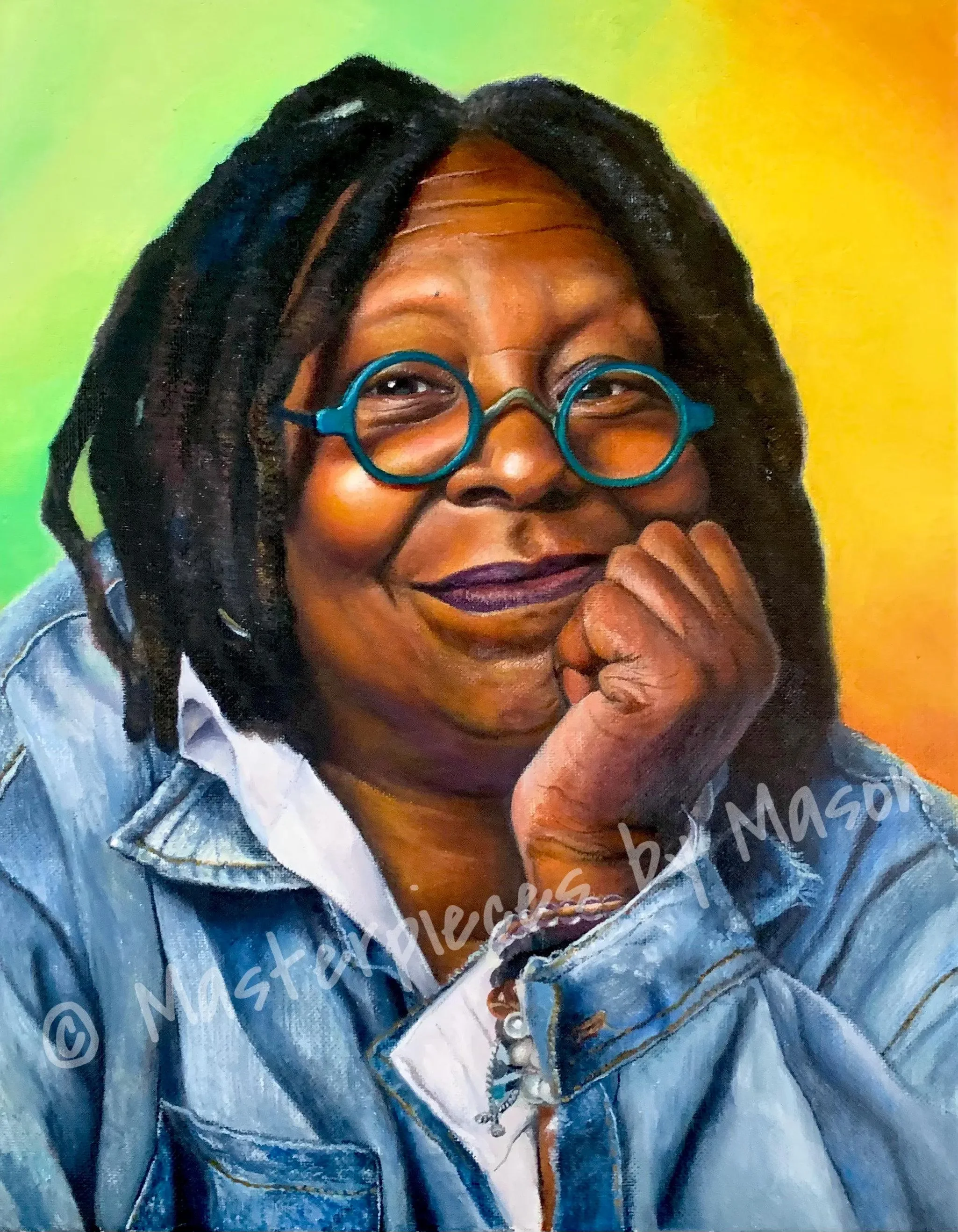 Whoopi Goldberg Art Print – Wall Decor