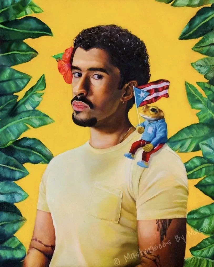 Bad Bunny 'San Benito' Art Print – Wall Decor