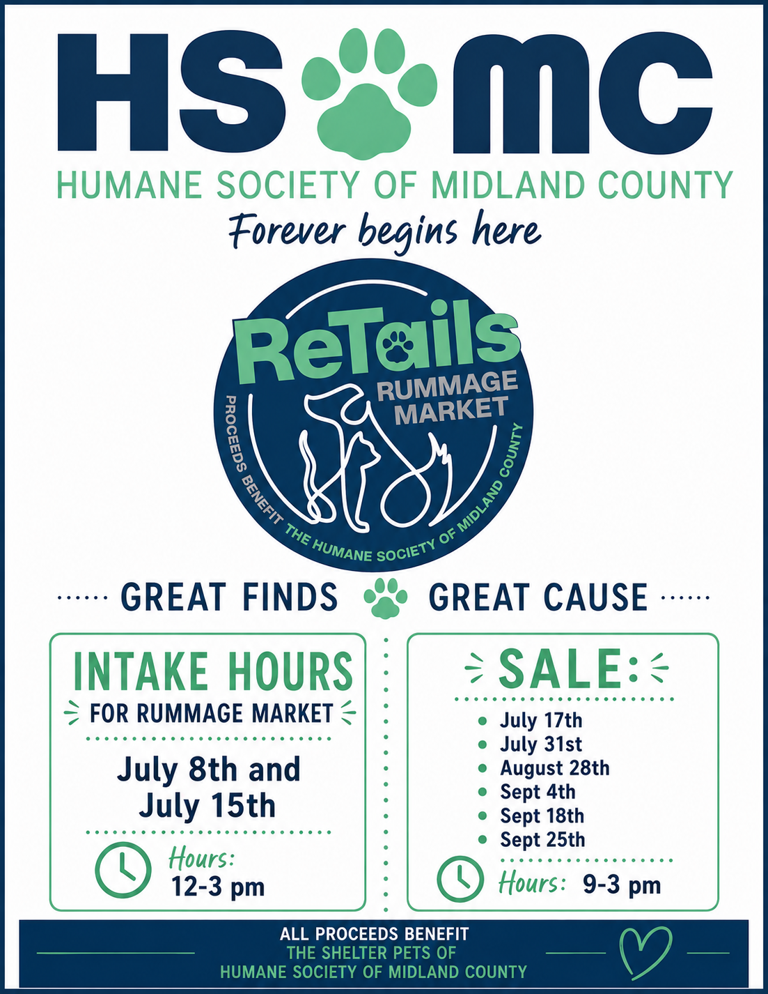 HSoMC ReTails Rummage Market