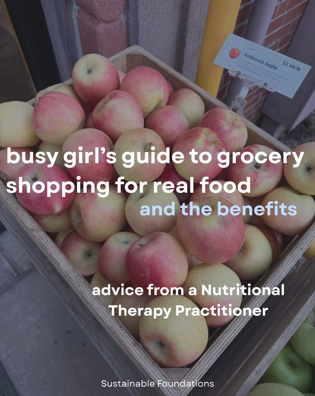 Save for your next grocery run&nbsp;🛒

Food can be so confusing. Chasing trends, switching diets, eating as little as you can, meal prepping all day Sunday to realize you hate 4 day old food.

But once you understand what your body needs, it gets so