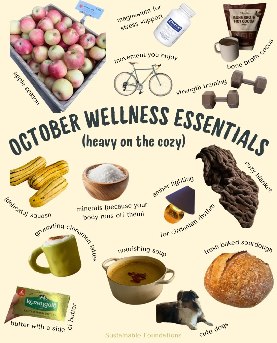 me 🤝 cozy wellness 

little reminder that wellness doesn&rsquo;t have to be restrictive or obsessive
it can be slow and simple and full of things you actually enjoy