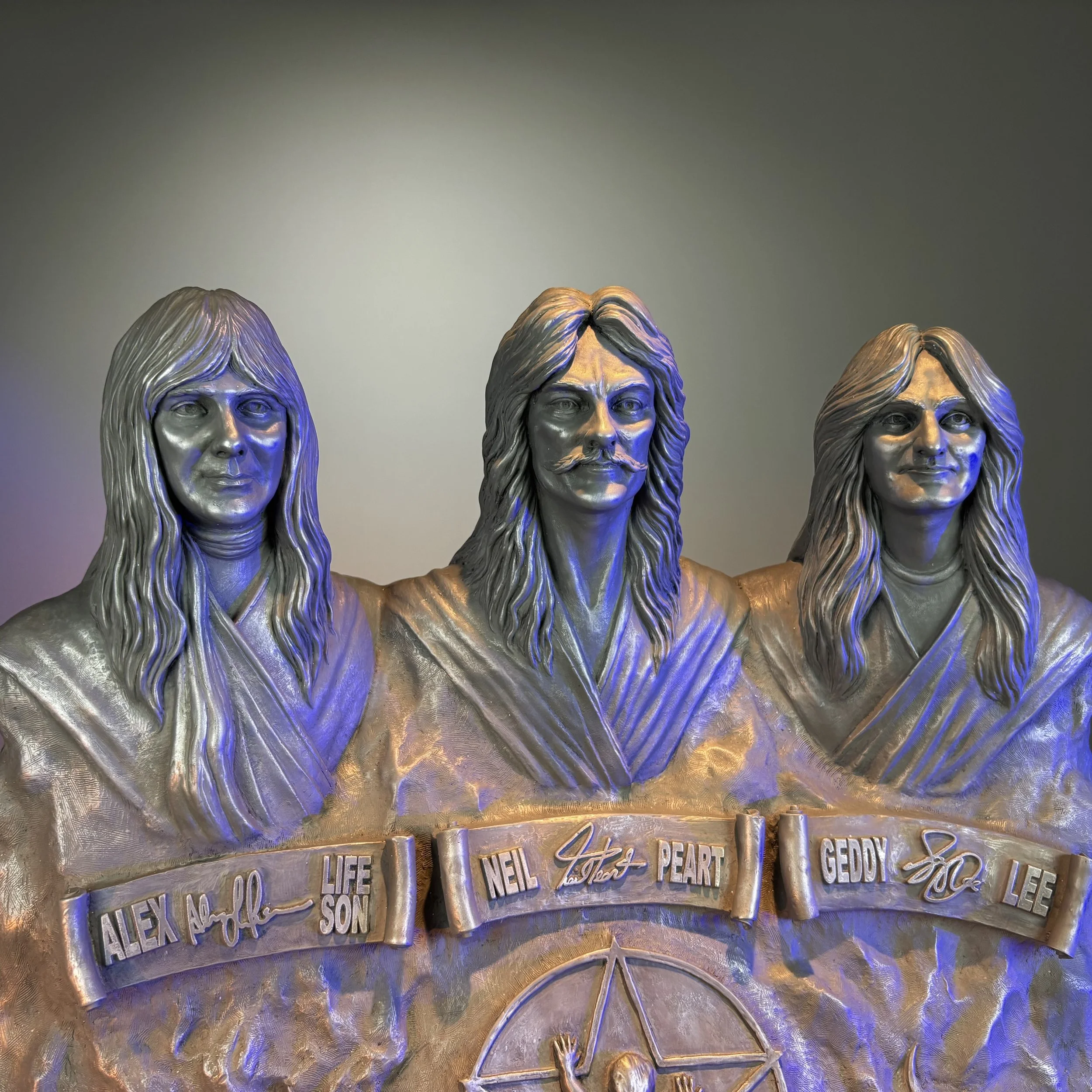 The Men Who Hold High Places - Full Scale - Bonded Aluminum - ©2026 Arnold G. therushsculptor.com