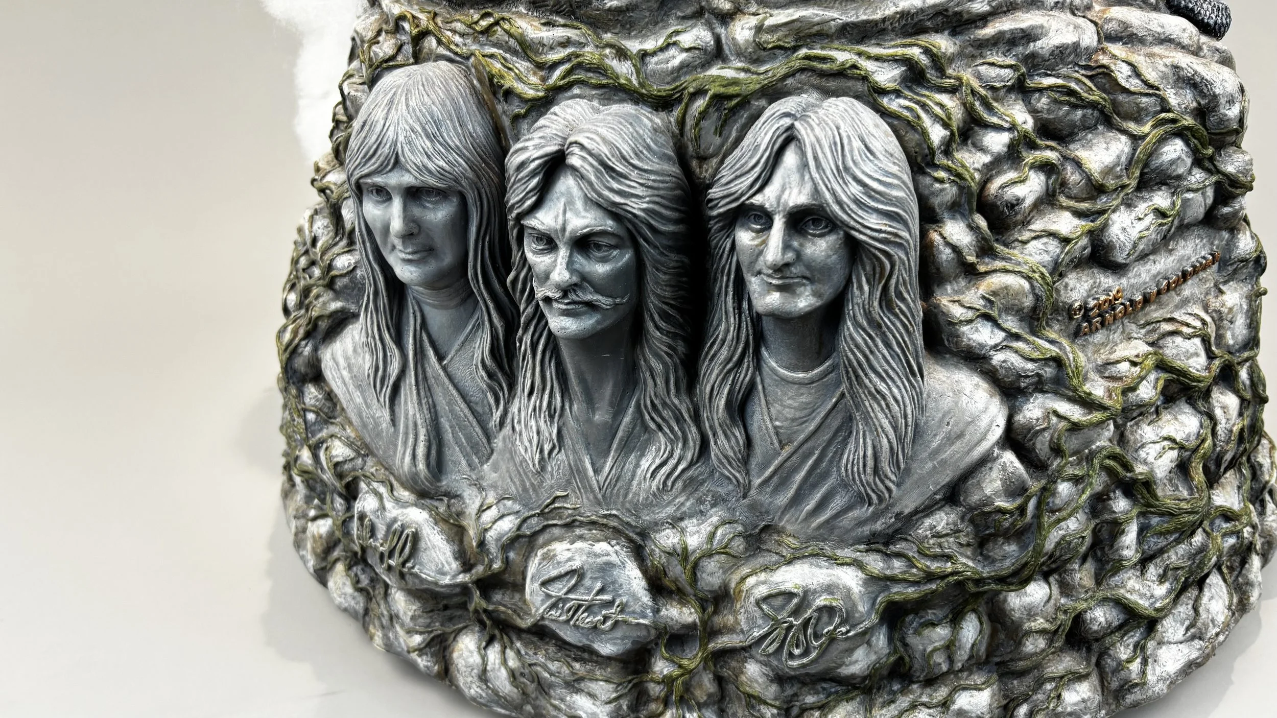 The Necromancer - Mixed Media Sculpture - ©2026 Arnold G. therushsculptor.com
