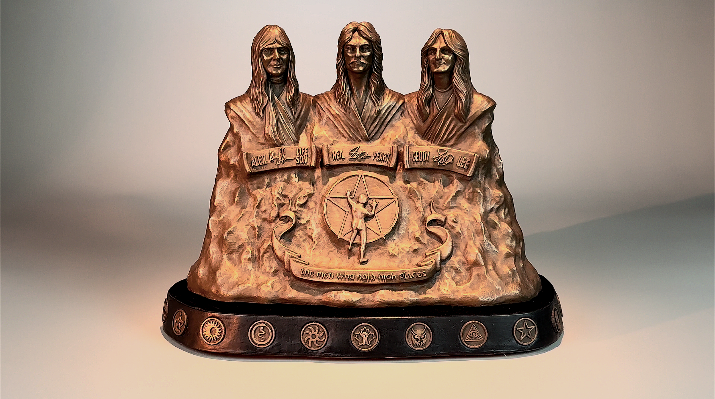 The Men Who Hold High Places - Reduced Scale - Bonded Bronze - ©2026 Arnold G. therushsculptor.com