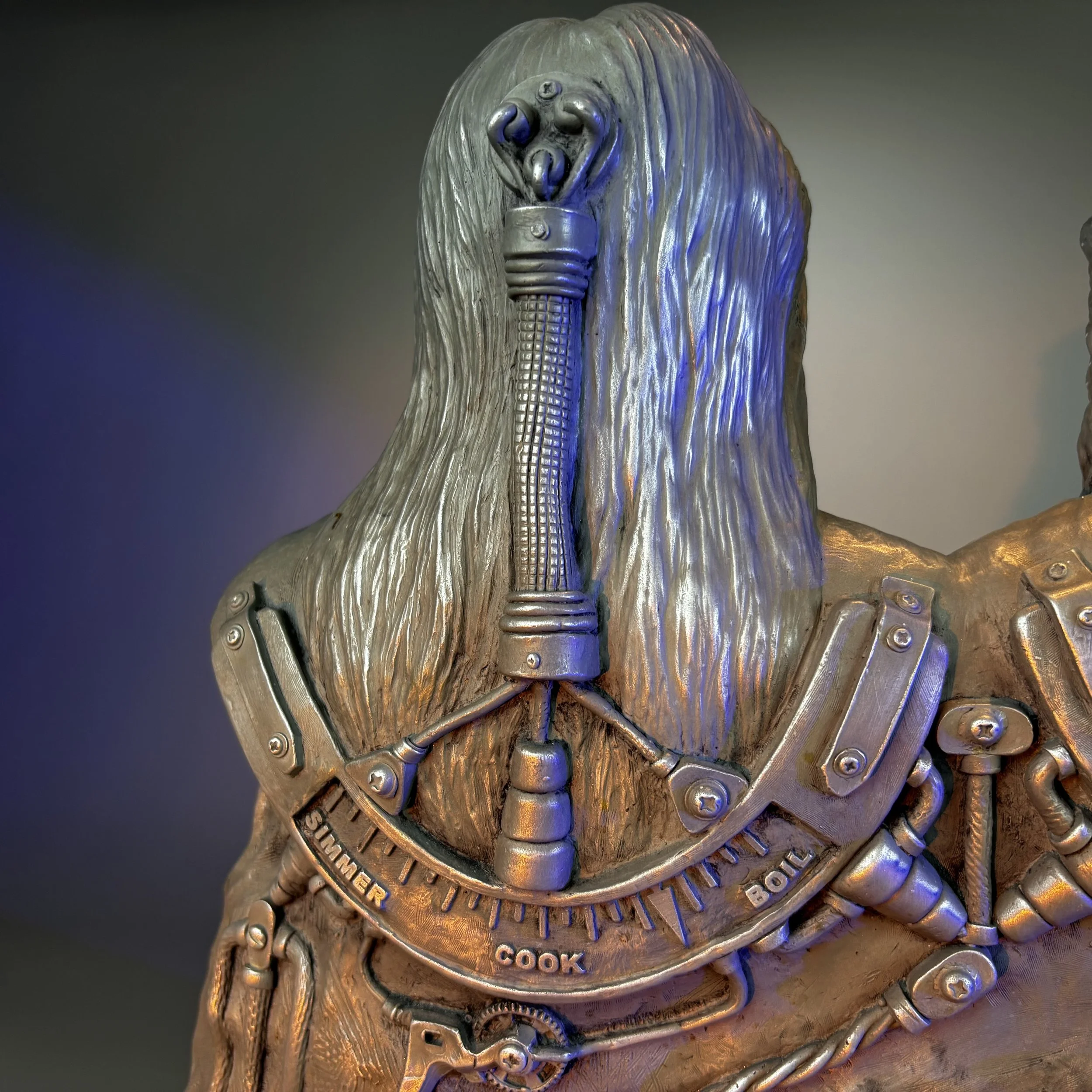 The Men Who Hold High Places - Full Scale - Bonded Aluminum - ©2026 Arnold G. therushsculptor.com