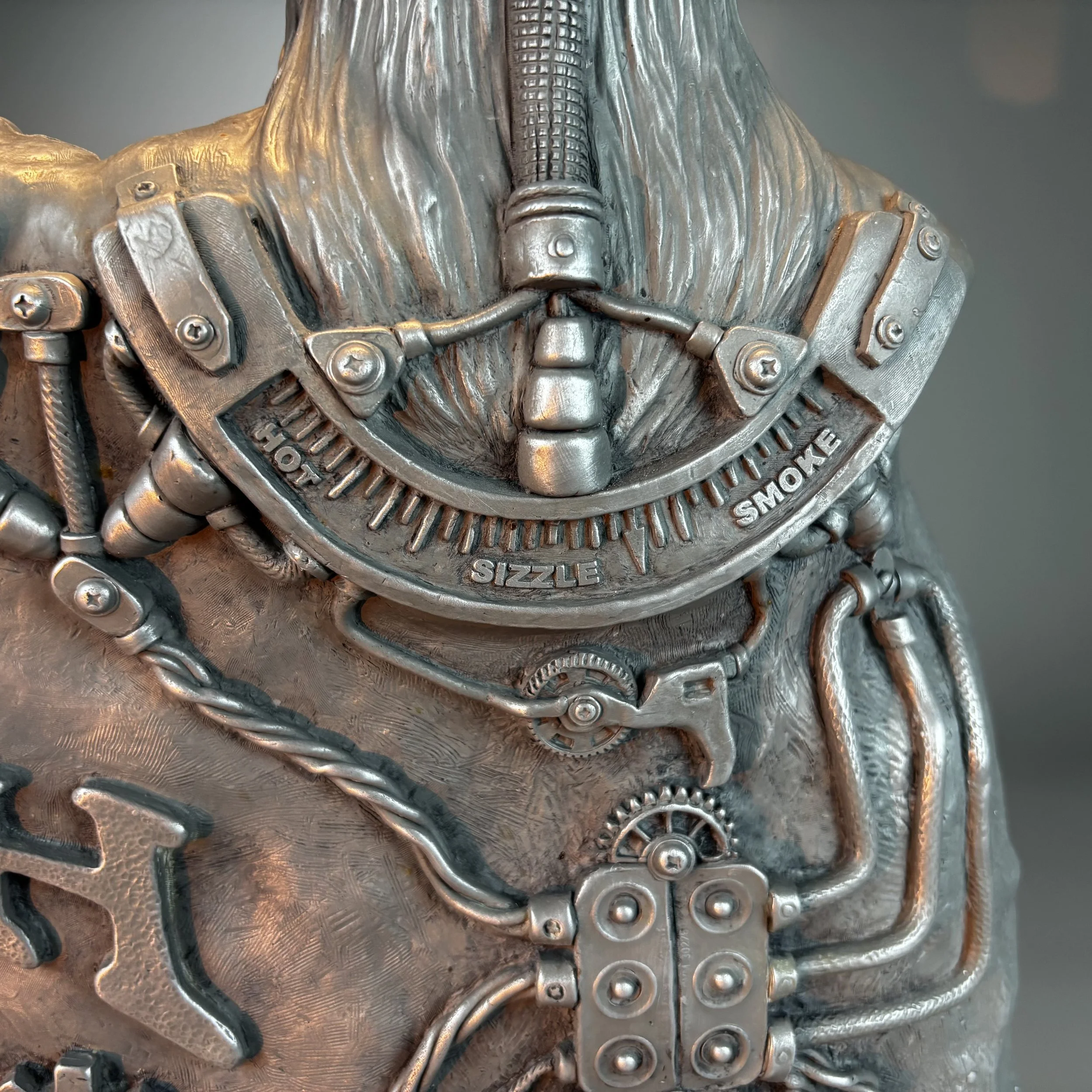 The Men Who Hold High Places - Full Scale - Bonded Aluminum - ©2026 Arnold G. therushsculptor.com