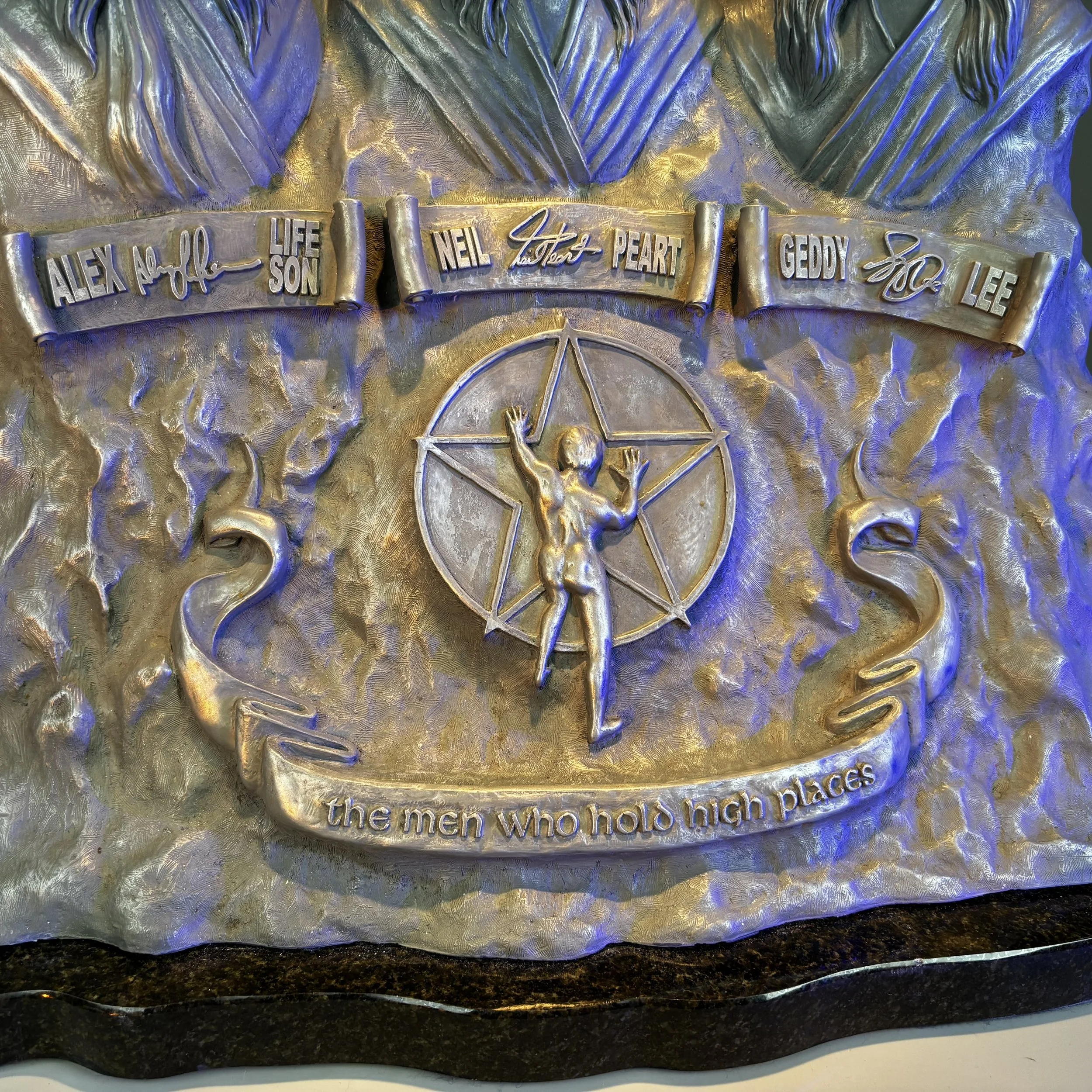 The Men Who Hold High Places - Full Scale - Bonded Aluminum - ©2026 Arnold G. therushsculptor.com