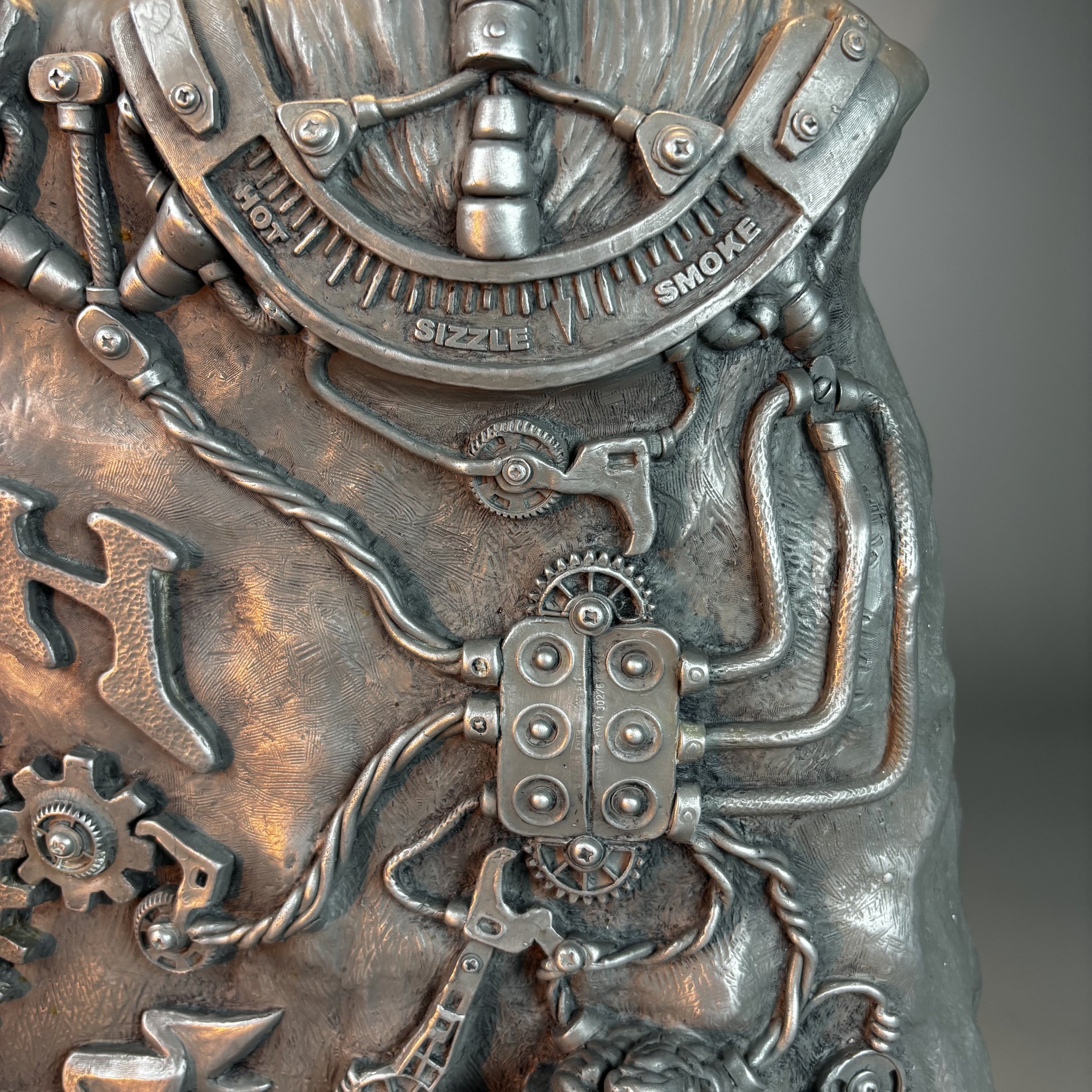 The Men Who Hold High Places - Full Scale - Bonded Aluminum - ©2026 Arnold G. therushsculptor.com