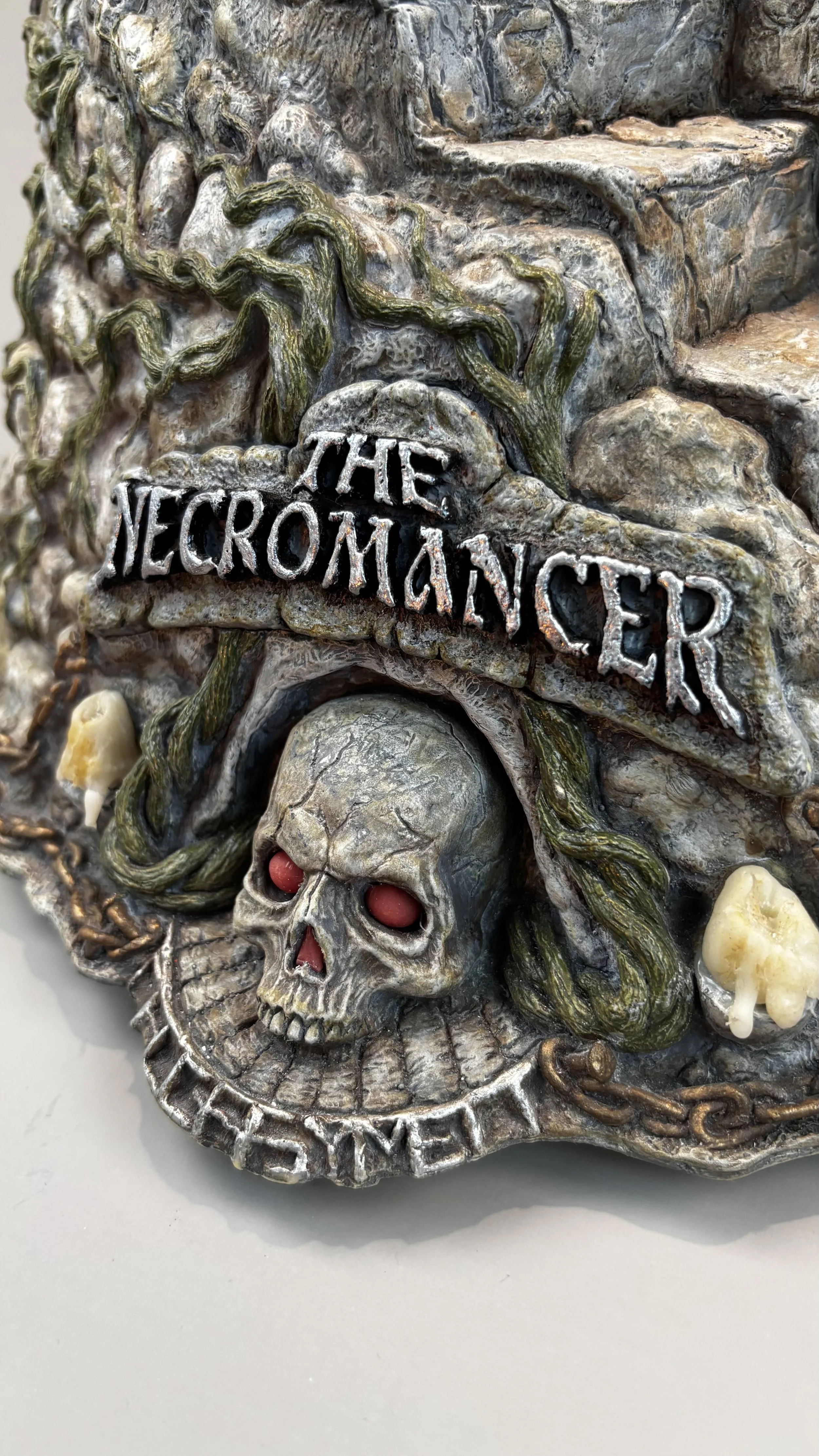 The Necromancer - Mixed Media Sculpture - ©2026 Arnold G. therushsculptor.com