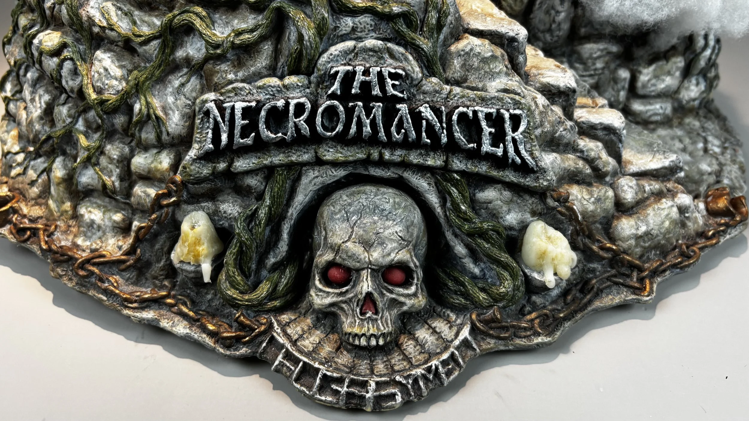 The Necromancer - Mixed Media Sculpture - ©2026 Arnold G. therushsculptor.com