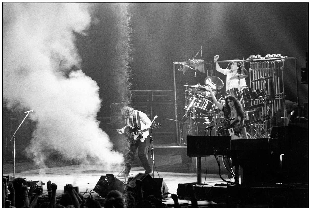 Permanent Waves Tour - Toledo Sports Arena
April 24th, 1980 Photo Credit: Arnold G ©2026 therushsculptor..com