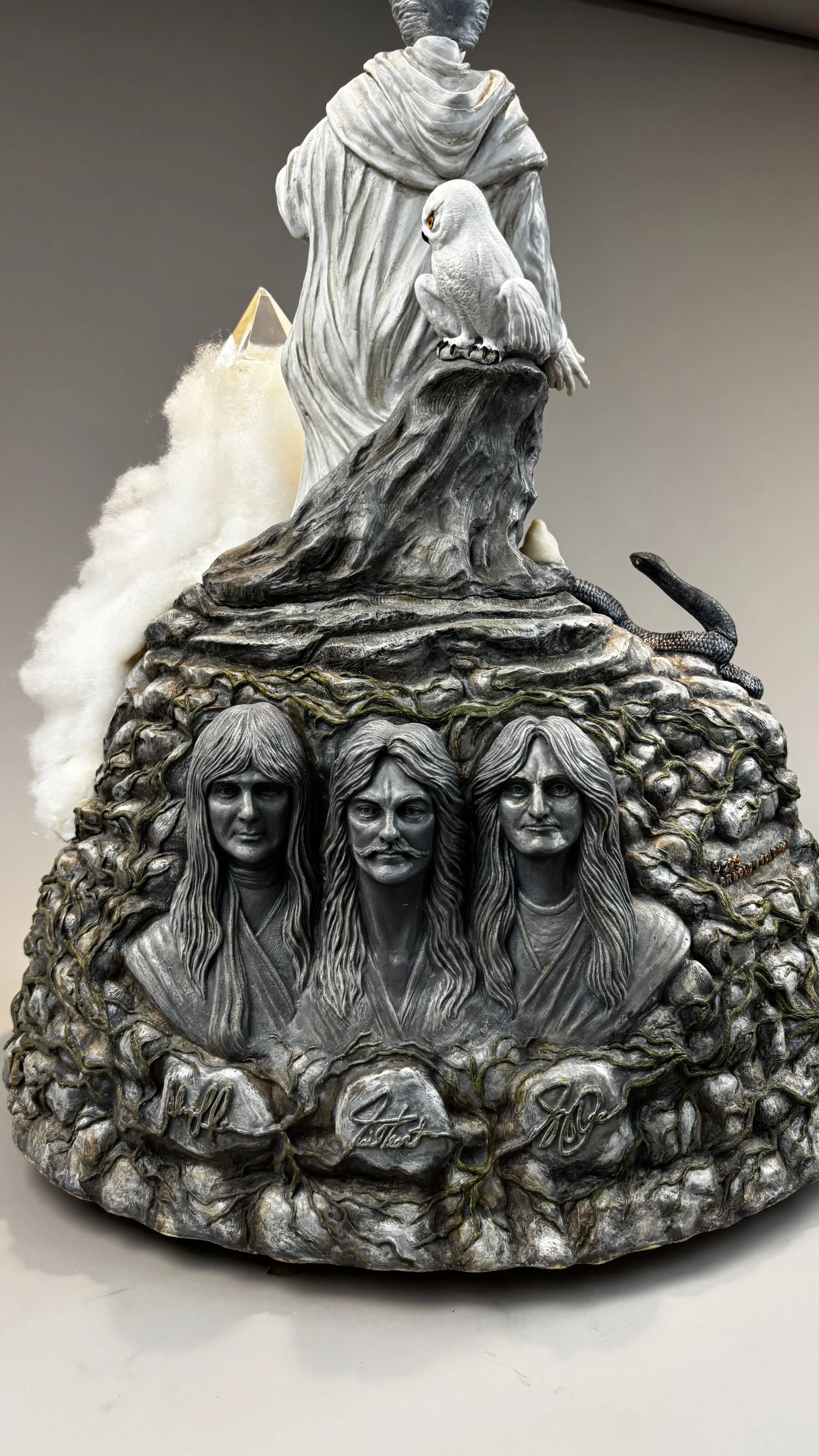 The Necromancer - Mixed Media Sculpture - ©2026 Arnold G. therushsculptor.com