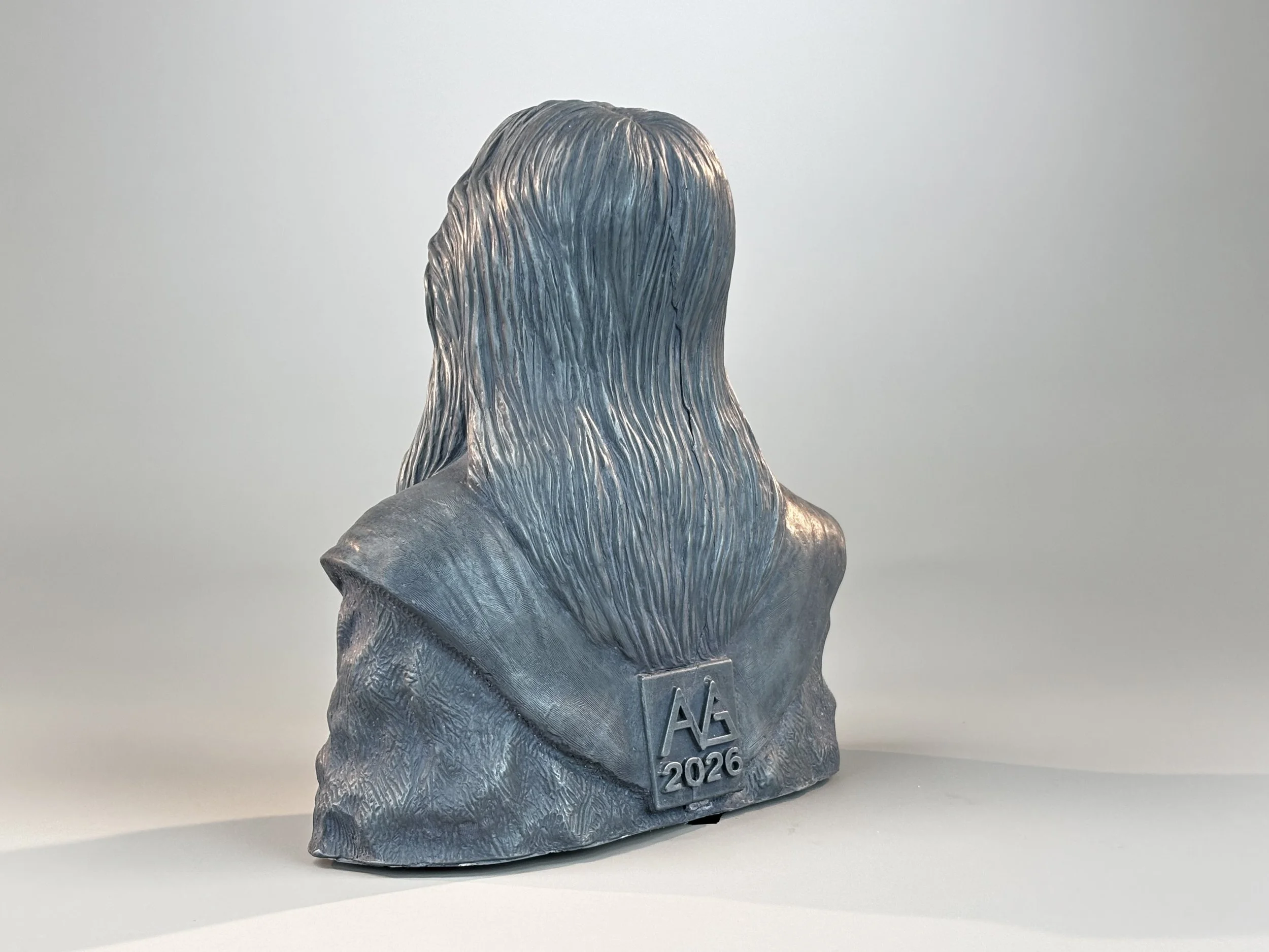 Geddy Lee portrait Sculpture by Arnold G. © 2026 therushsculptor.com