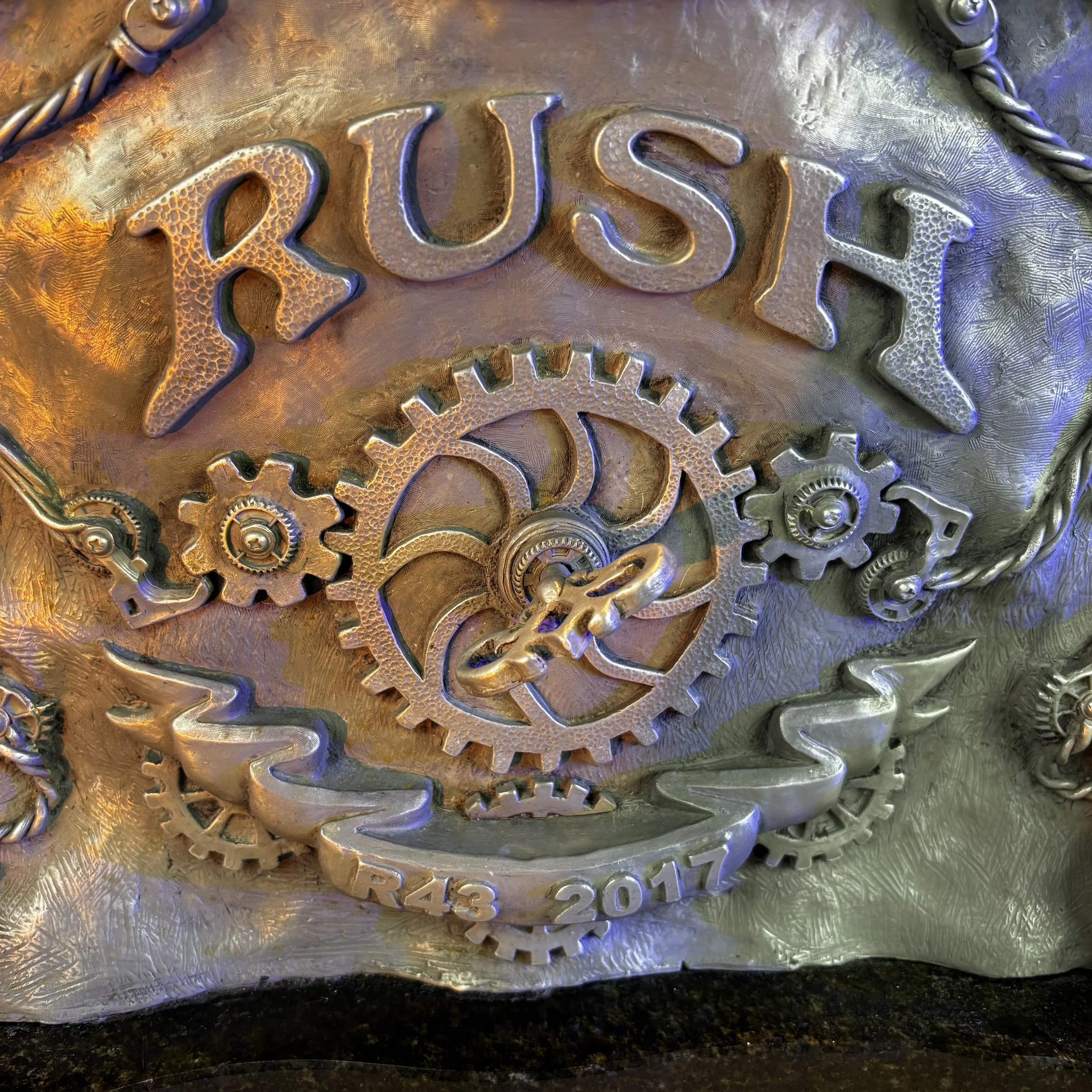 The Men Who Hold High Places - Full Scale - Bonded Aluminum - ©2026 Arnold G. therushsculptor.com