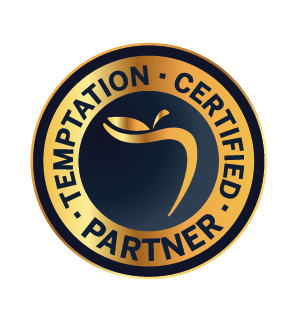 temptation certified partner badge