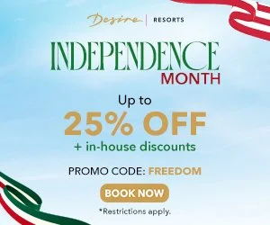 Desire Riviera Maya Independence Month promotion