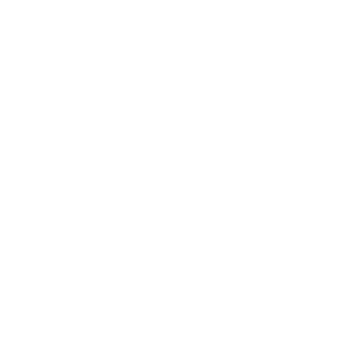 A white shield icon on a black background.