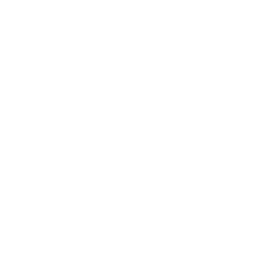 Black background with a white outline of a medal or ribbon with a circular top and a pointed bottom.