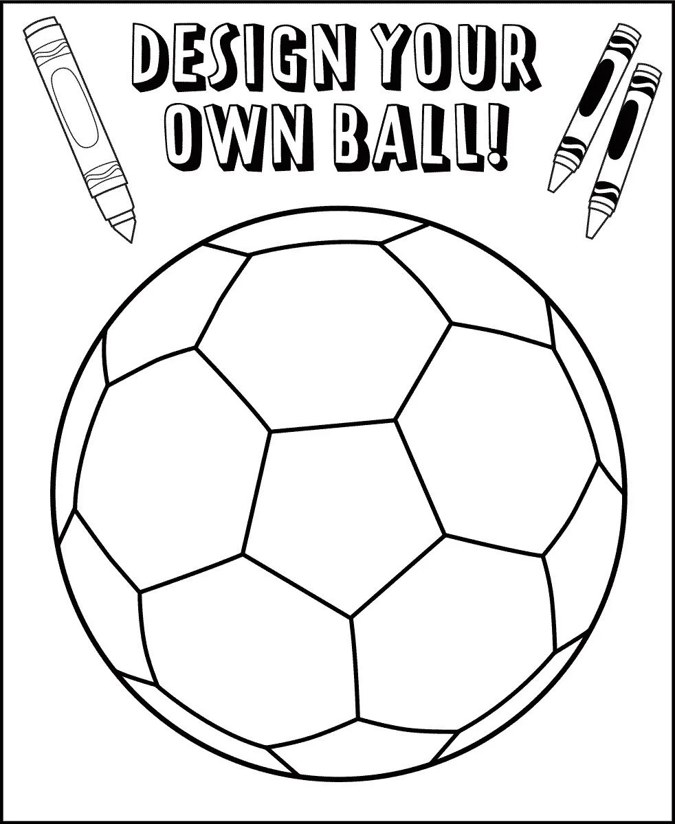 FIFA Coloring Contest page