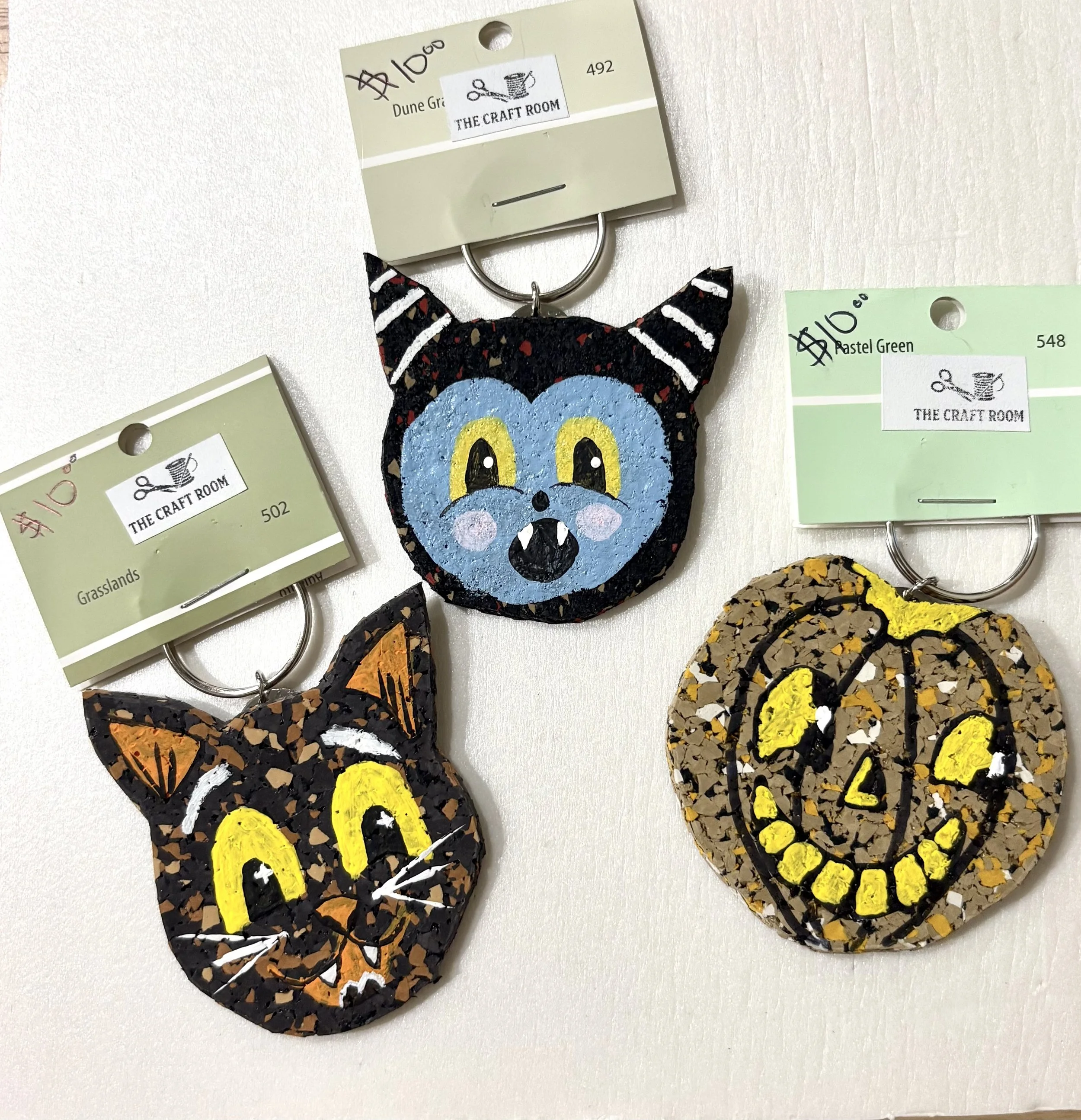 Handmade Halloween Keychain