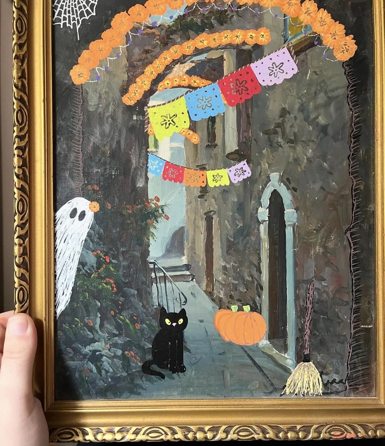 10/6 - Thrifted Ghost Paintings Workshop