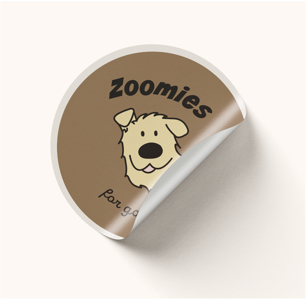 Zoomies Sticker