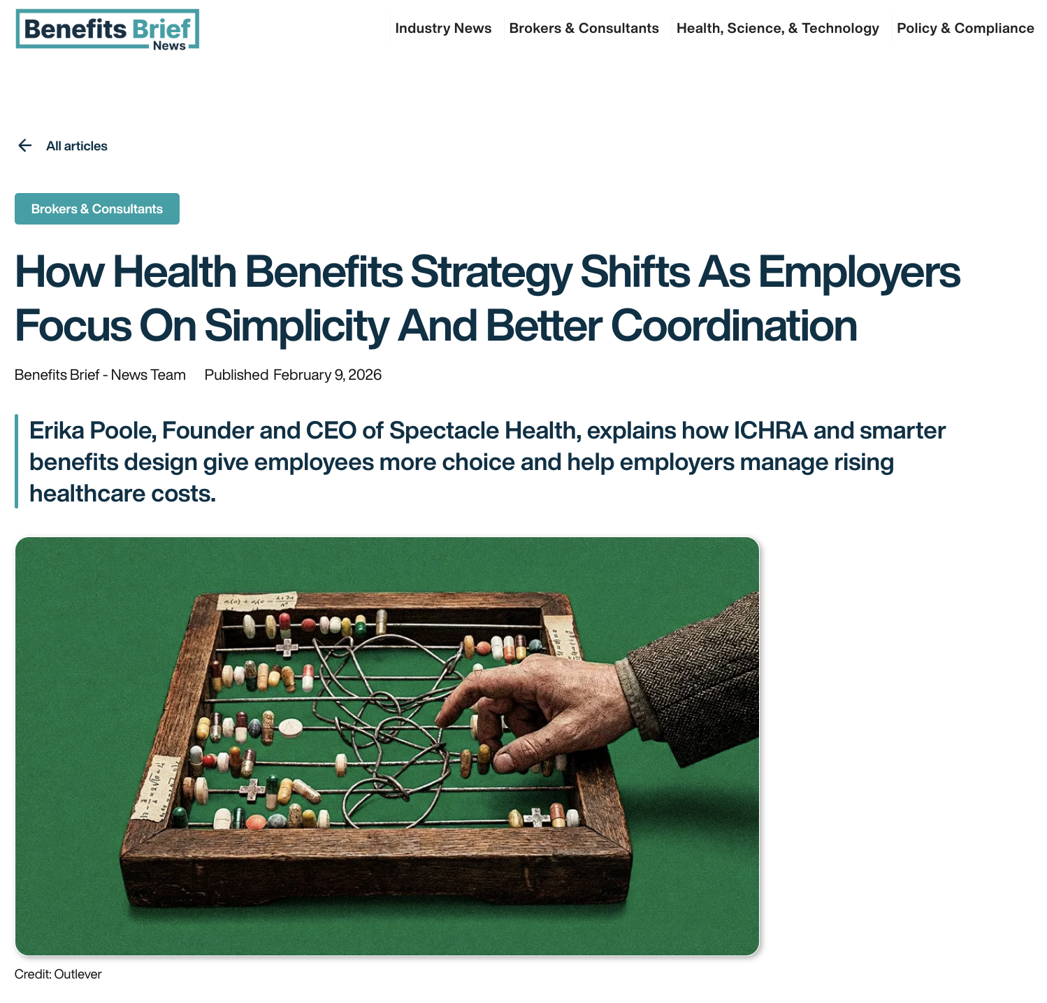 Publication: Benefits Brief News by SureCo