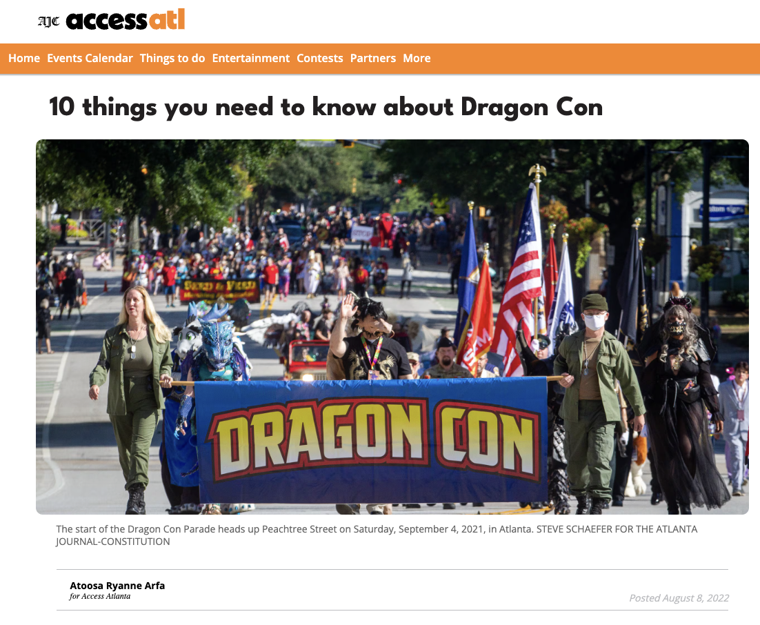 10 things you need to know about Dragon Con