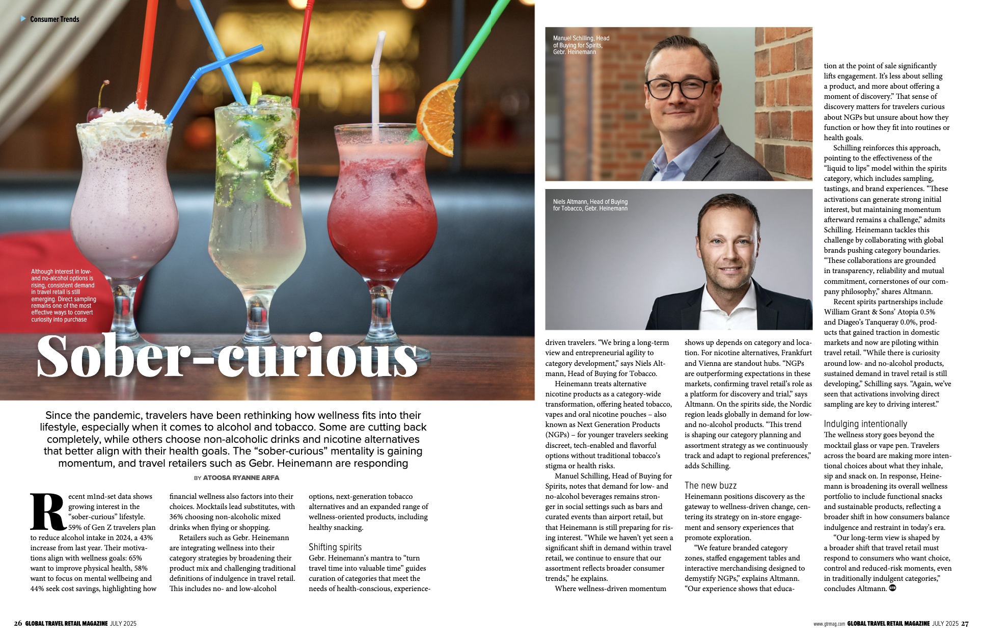 Global Travel Retail Magazine, Spirits & Tobacco Issue 2025