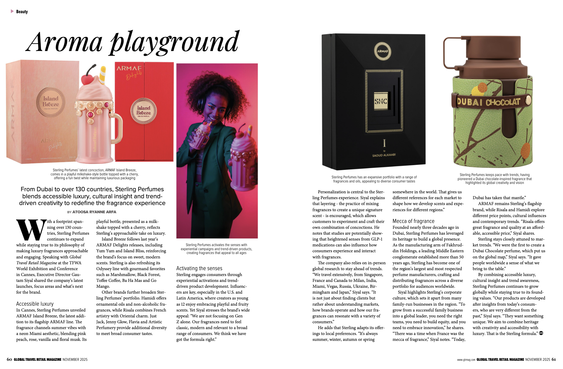 Global Travel Retail Magazine, MEADFA Issue 2025