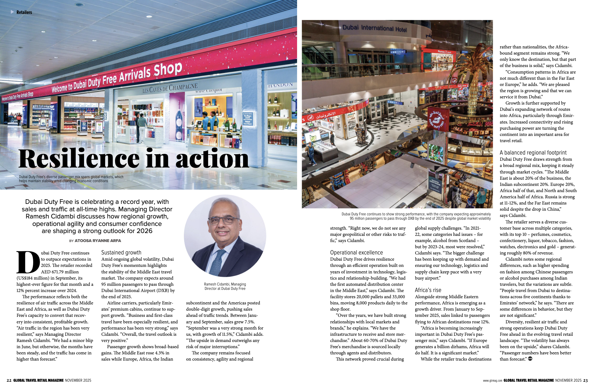 Global Travel Retail Magazine, MEADFA Issue 2025