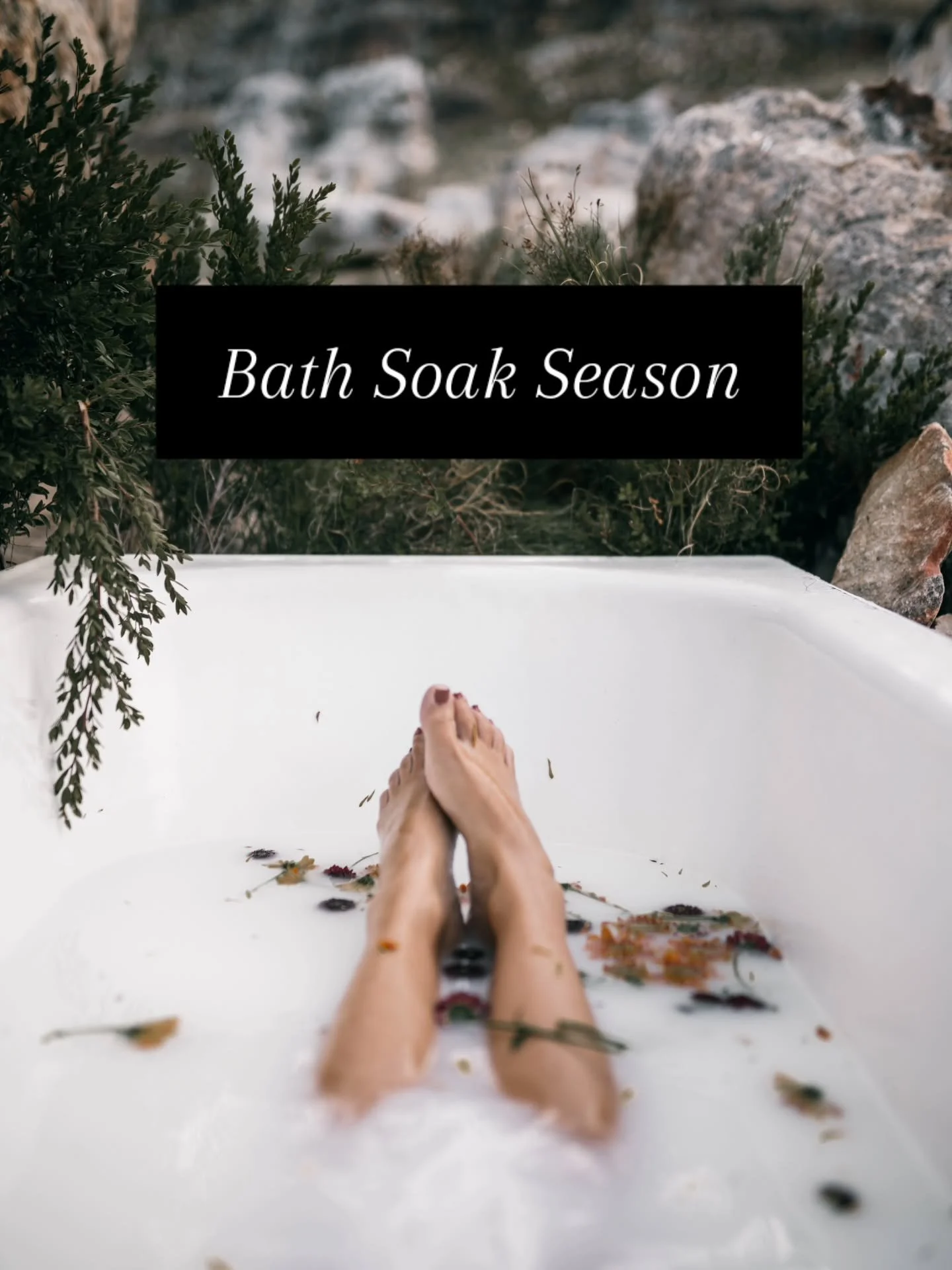 Our Seaweed Bath Soak is the perfect ally during the cold season ✨️

Rich in vitamins and minerals, this healing blend helps hydrate and soften the skin, while promoting blood circulation, relieving muscle aches and joint stiffness, and removing toxi