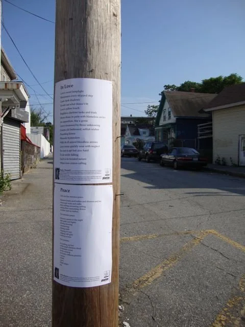 July 1, 2011. Diary of a Billsticker – Lowell, Massachusetts, USA