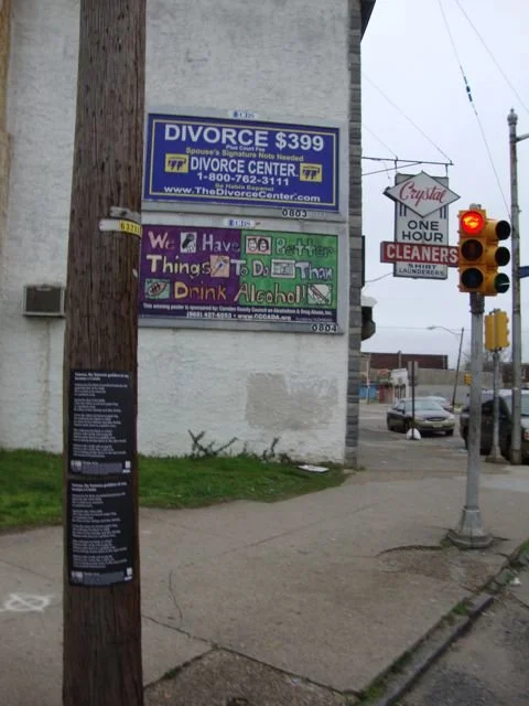 April 29, 2011. Diary of a Billsticker – Camden, New Jersey, USA