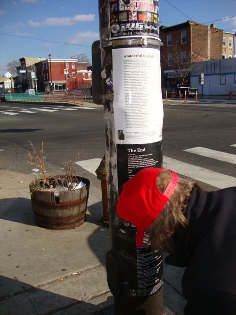 February 26, 2010. Diary of a Billsticker – Northern Liberties/Fishtown, Philadelphia, USA