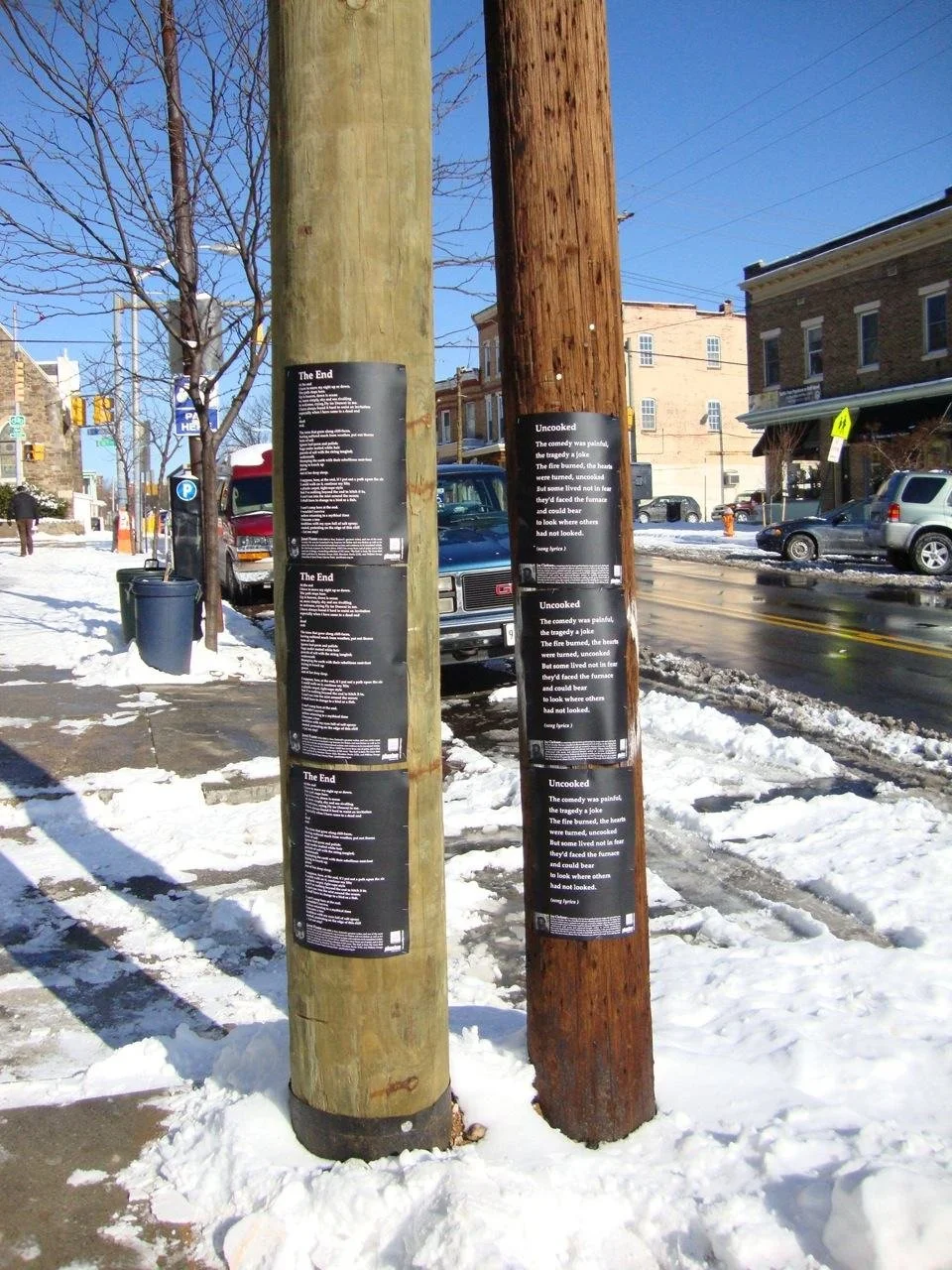 February 23, 2010. Diary of a Billsticker – Baltimore, USA