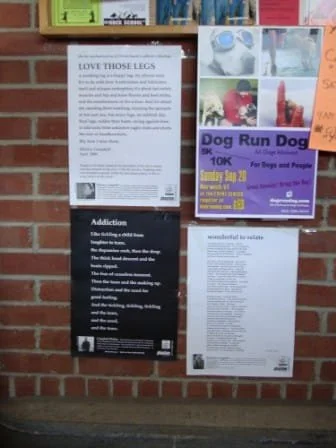 September 21, 2009. Diary of a Billsticker – Vermont &amp; New Hampshire, USA