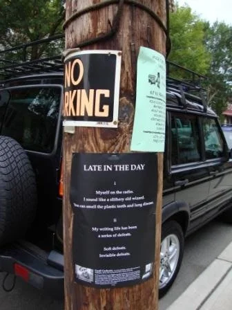 September 14, 2009. Diary of a Billsticker – Lambertville, New Jersey, USA