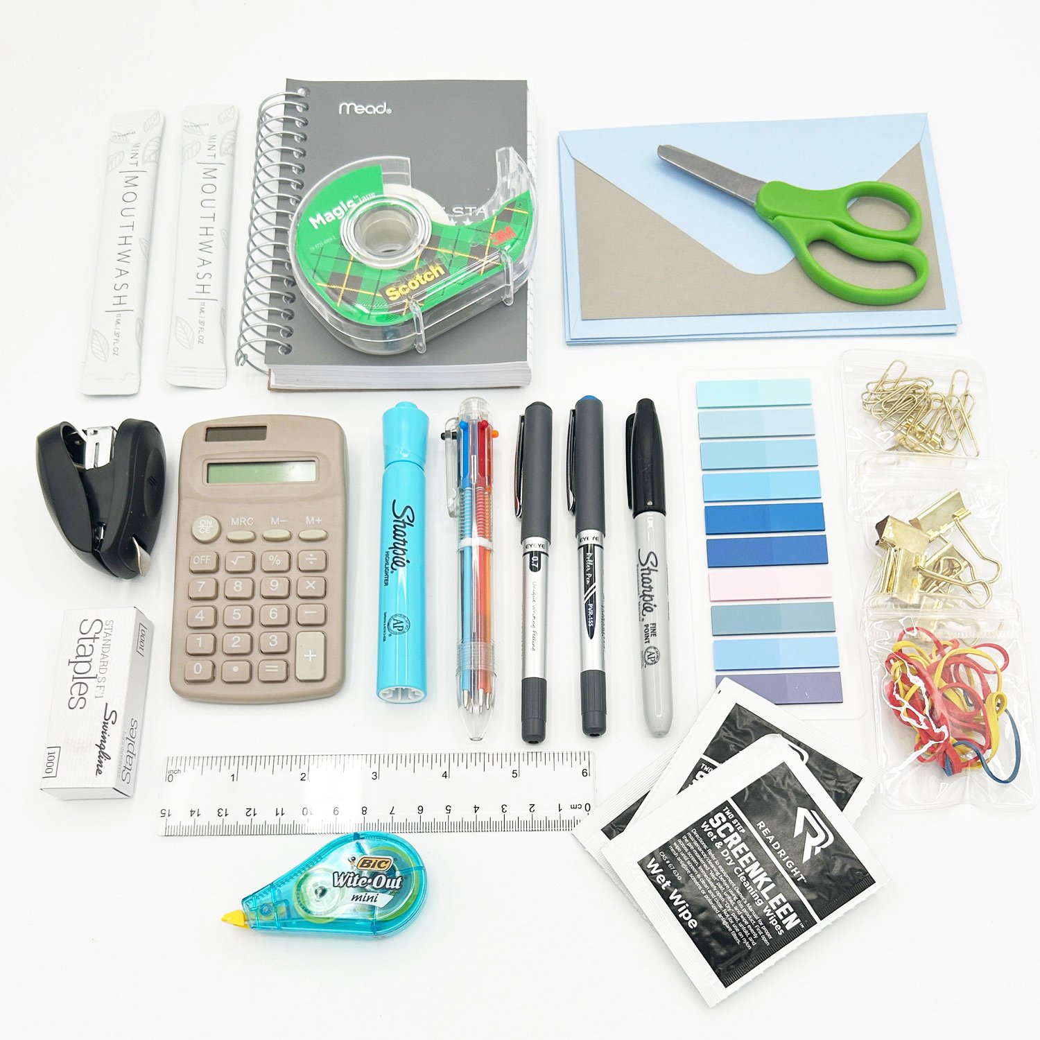 Micro Office Kit | Portable Office Supply Organizer For Remote Work & On-The-Go Professionals