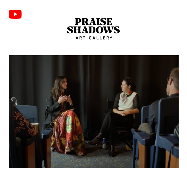 October 21, 2023 | Artist talk with Jessica Shearer, presented by Praise Shadows Art Gallery