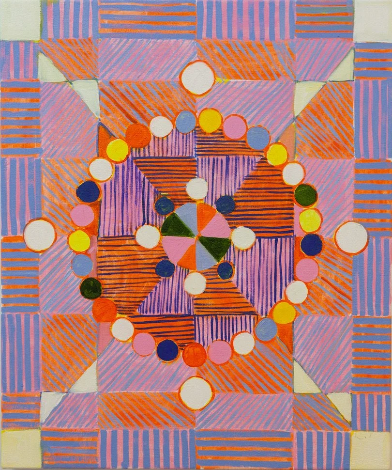 Ring, 2022, oil on canvas, 22 x 16 in.