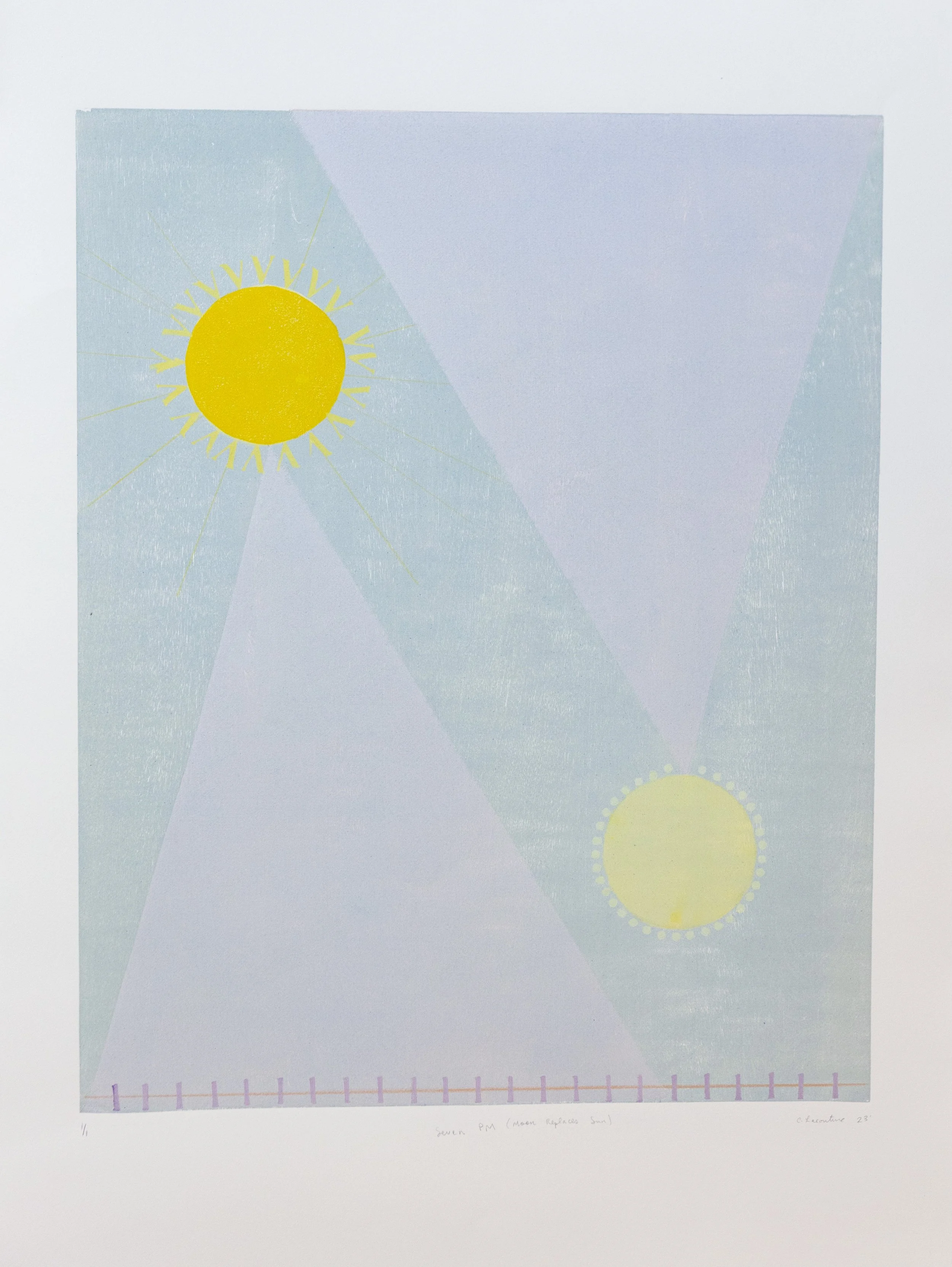 Seven PM (Moon Replaces Sun), 2023