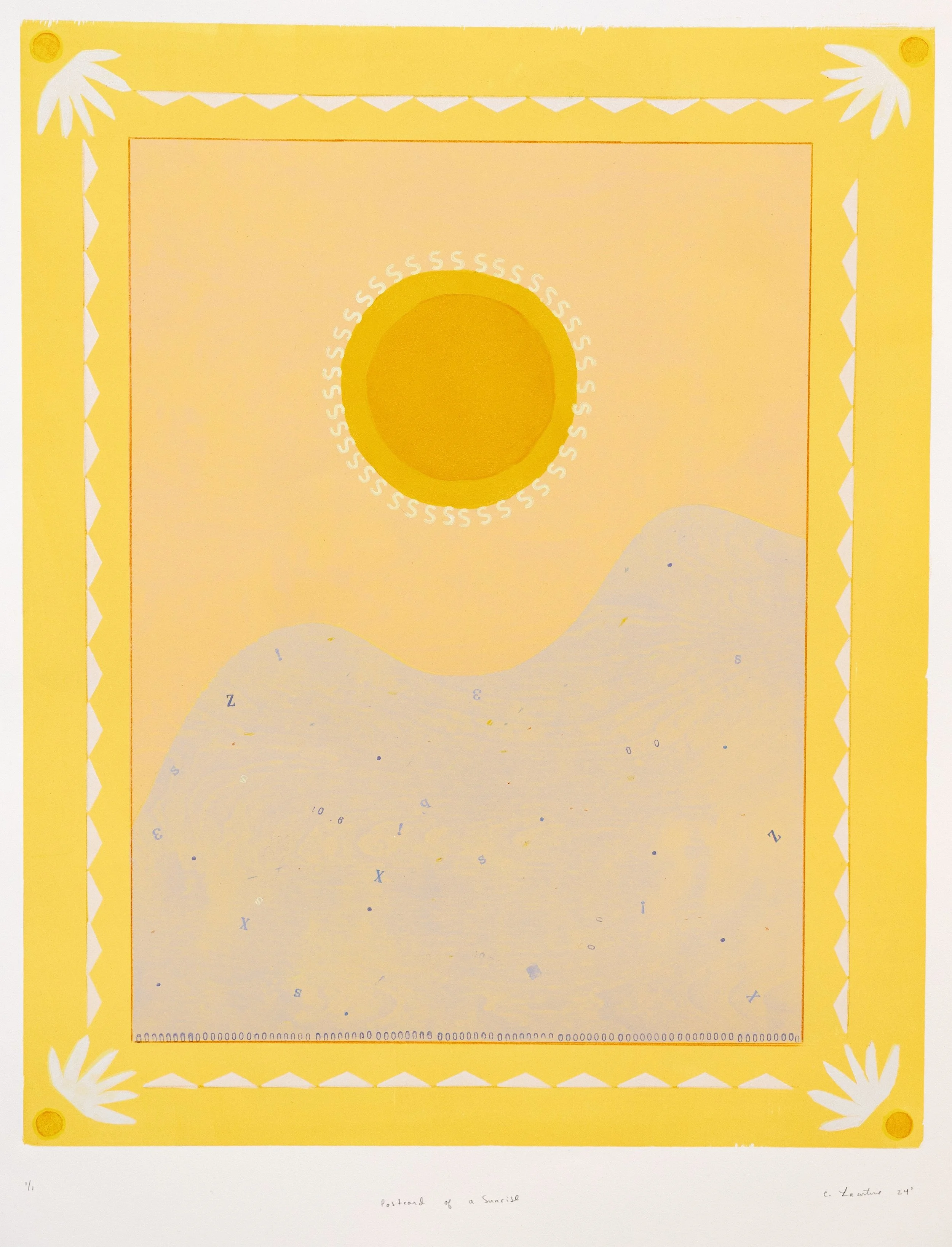 Postcard of a Sunrise, 2024
