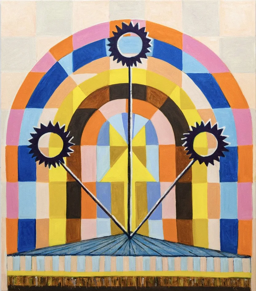 Ode, 2023, oil on canvas, 40 x 35 in.