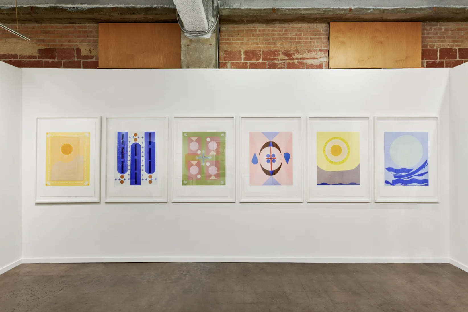 Installation image: Solo exhibition at the Dallas Art Fair presented by Praise Shadows Art Gallery. On view from April 4 – 7, 2024. Image courtesy Mikhail Mishin and Praise Shadows Art Gallery.